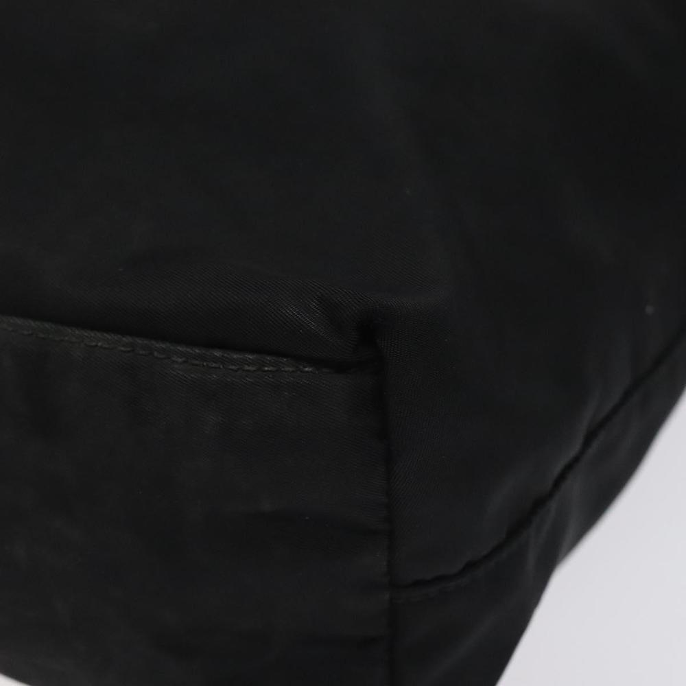 PRADA Tote Bag Nylon Black Silver Auth 121203 - Picture 16 of 16